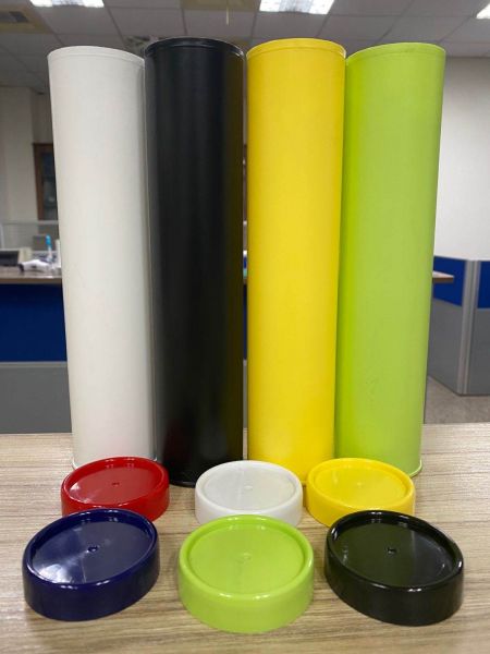 Four color options for cartridge, Six color options for lid